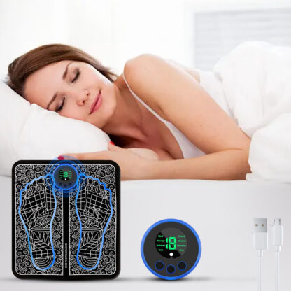 Elektrostymulator Mięśni Mata Masująca do Masażu Akupresury Stóp Masażer Nóg - obrazek 11