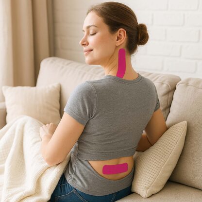 Taśma Kinezjologiczna Kinesjotaping Tejpy do Tapingu na Kolano Bark Twarz - obrazek 7