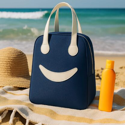 Torba Termiczna Turystyczna na Jedzenie Plażowa Lodówka Termoizolacyjna 16l - obrazek 10