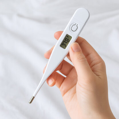 Termometr Elektroniczny Cyfrowy do Pomiaru Temperatury Ciała z Etui - obrazek 5