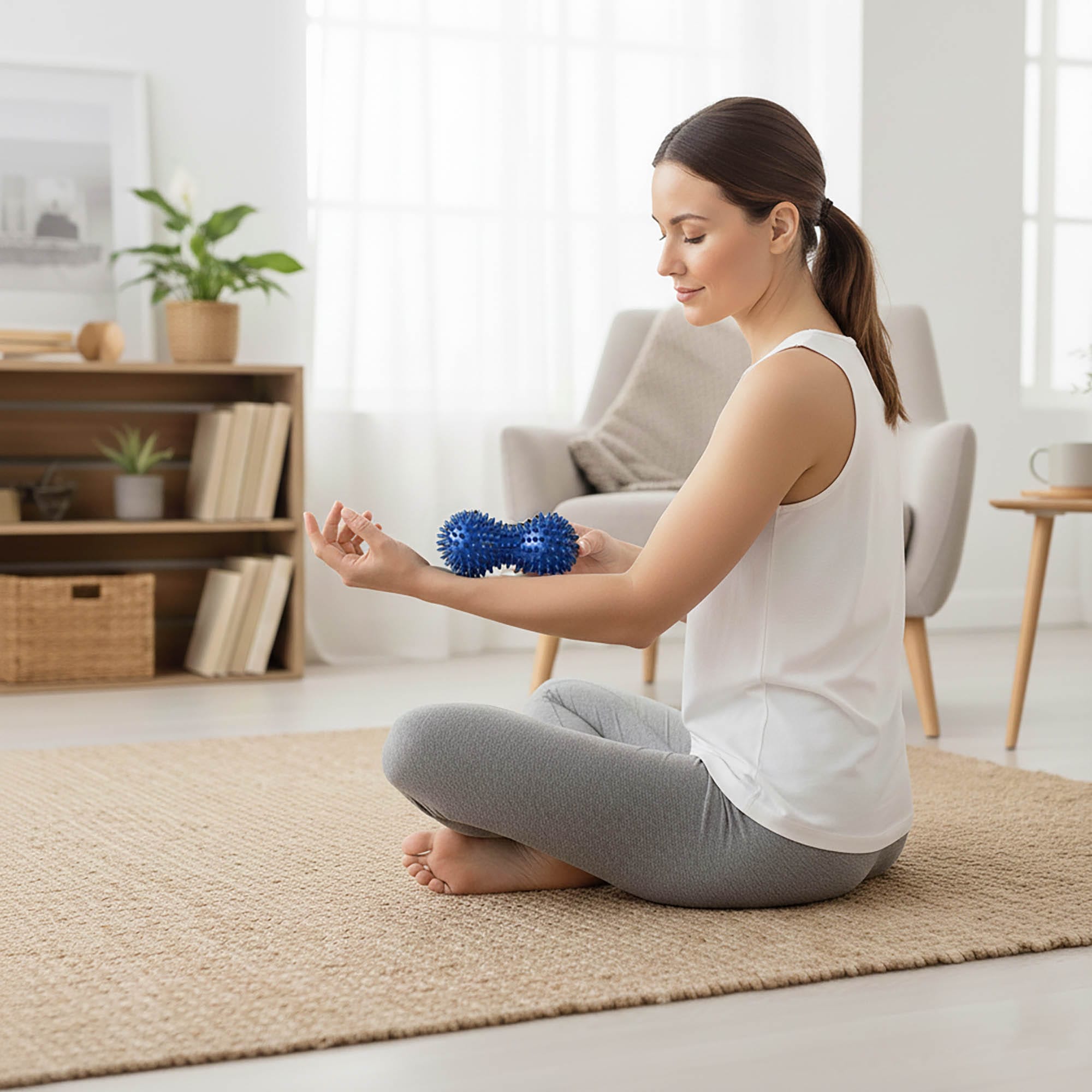 Podwójna Piłeczka do Masażu Mięśni Ćwiczeń Rehabilitacyjna Masażu Duoball 2 Podwójna Piłeczka do Masażu Mięśni Ćwiczeń Rehabilitacyjna Masażu Duoball - obrazek 2